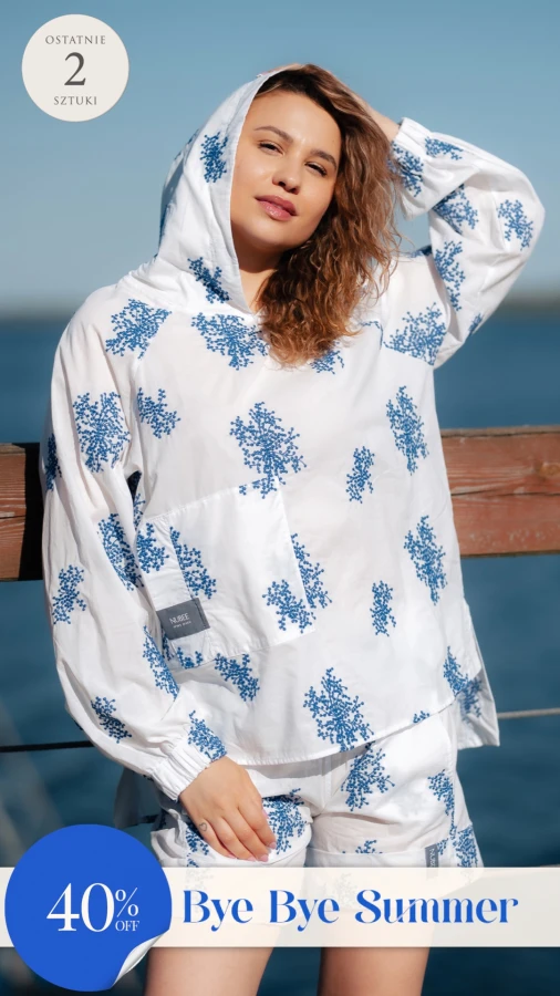 BLUZA KOSZULOWA FIKA BATYST HAFT