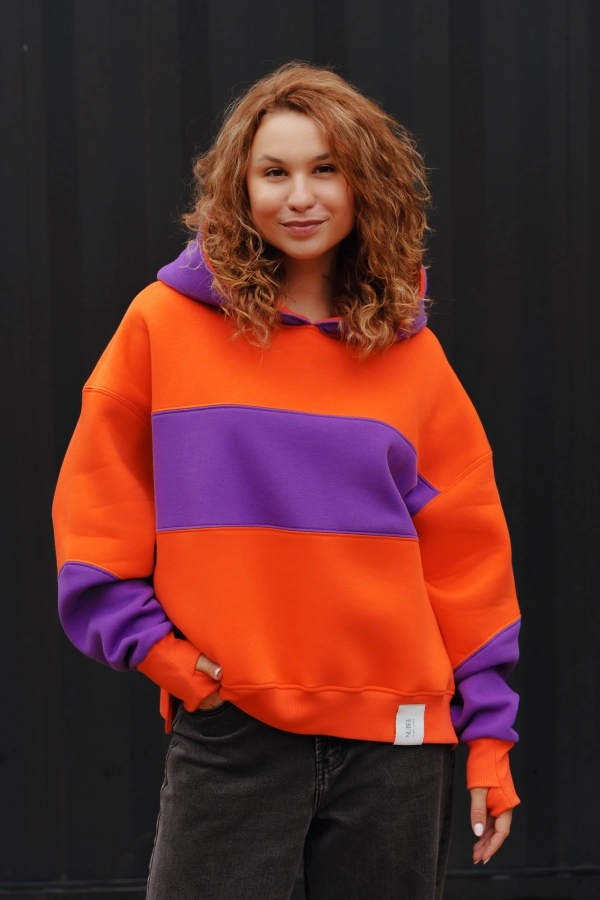 BLUZA NOVA / między latem a jesienią / MIX ORANGE