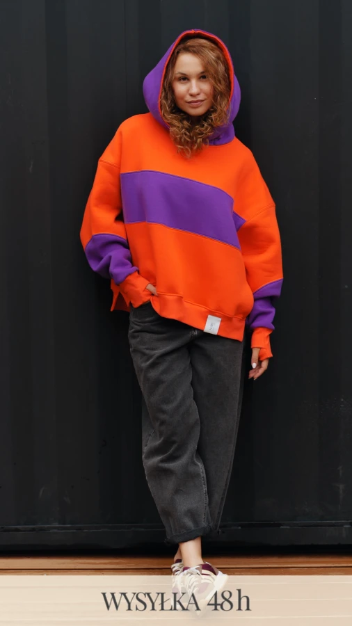 BLUZA NOVA / między latem a jesienią / MIX ORANGE