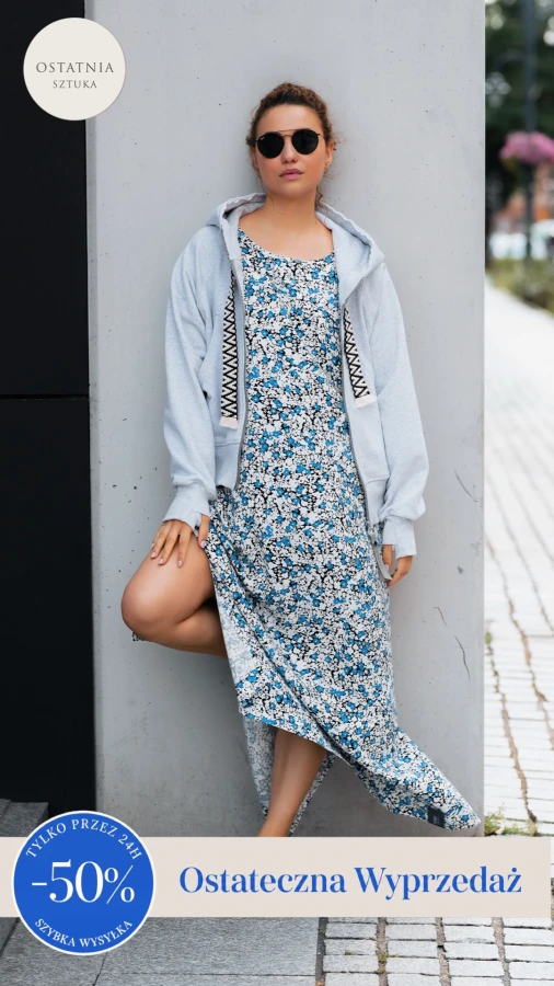 SUKIENKA MAXI SOLE - ŁĄCZKA