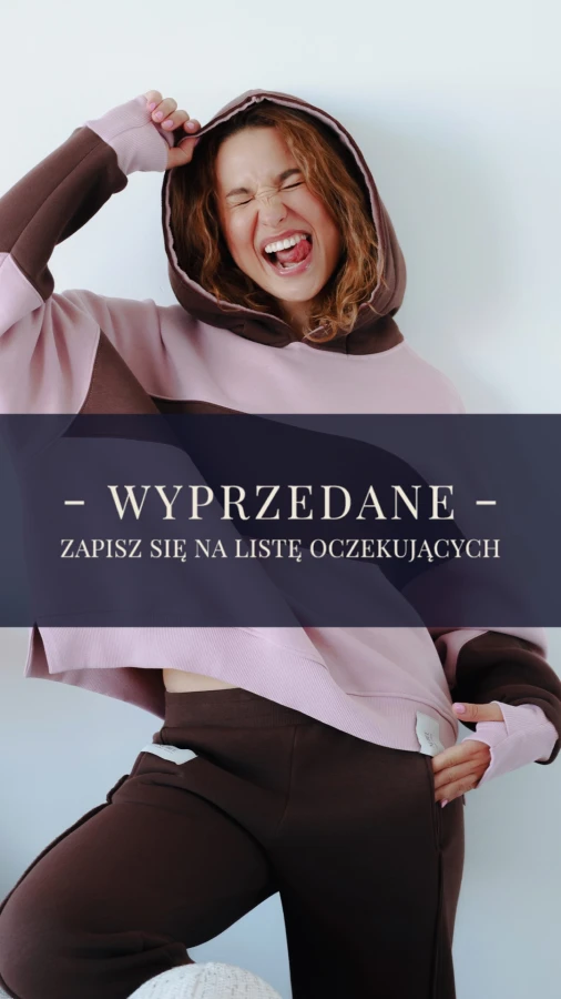 BLUZA NOVA - SPINX+JESIENNA CZEKOLADA