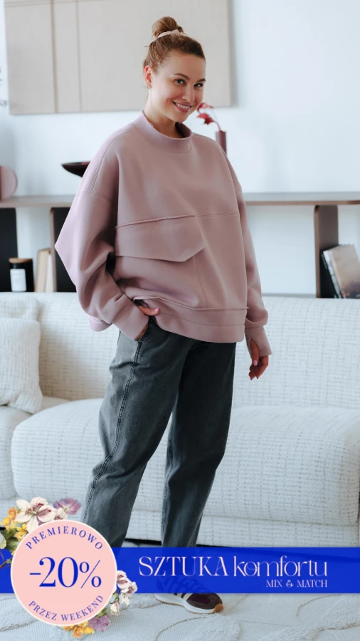 BLUZA MONO STÓJKA / SPINX