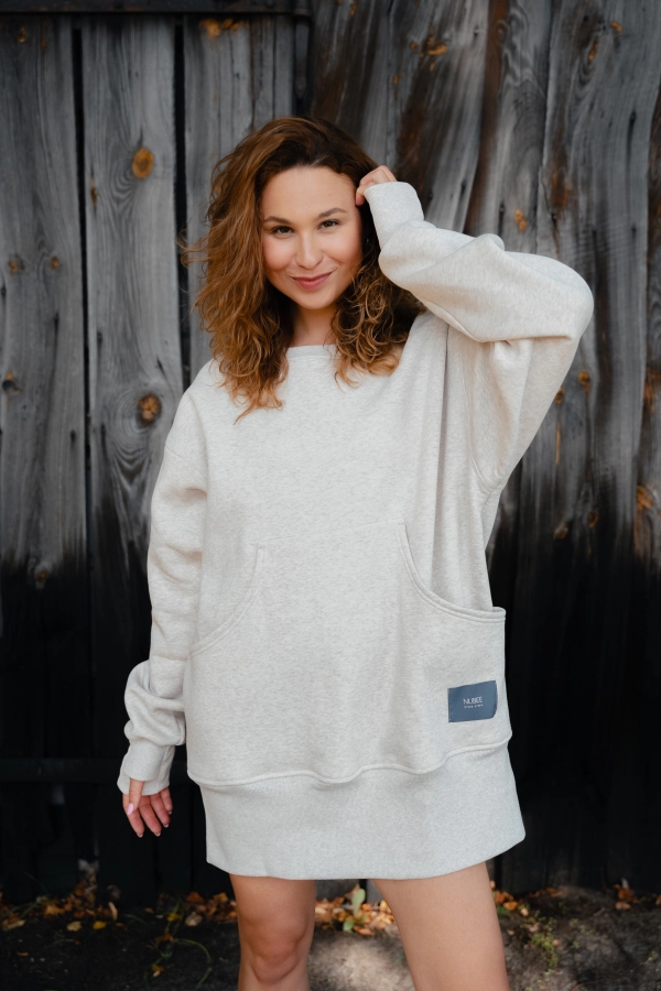 TUNIKA/ BLUZA  LATTE MELANGE 