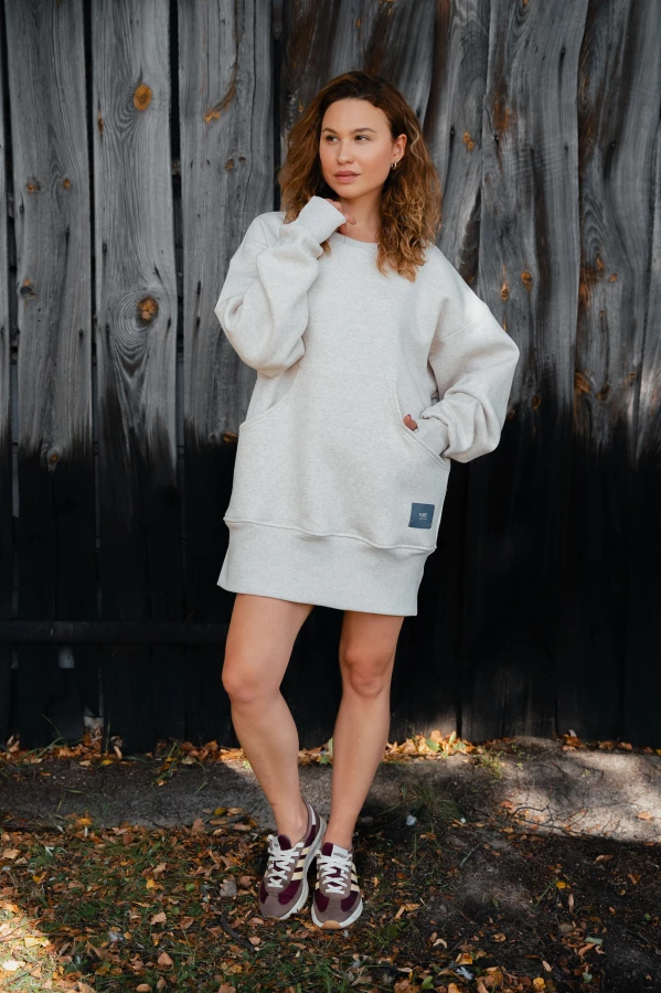 TUNIKA/ BLUZA  LATTE MELANGE 
