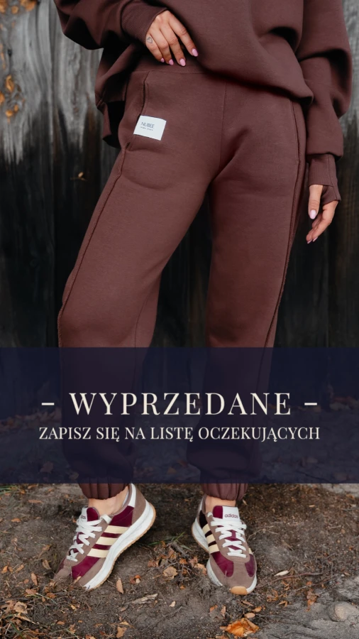 SPODNIE DRESOWE LENI - JESIENNA CZEKOLADA 
