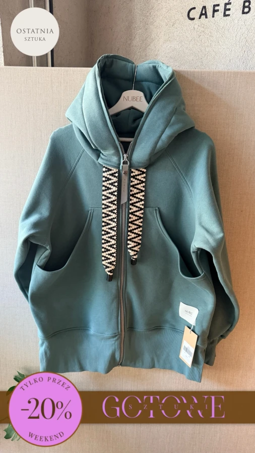 BLUZA ROZPINANA KANG00 EXTEND - NORTH ATLATIC