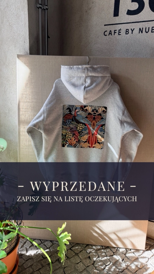 BLUZA MOJEGO CHŁOPAKA - UNIKAT SZARY MELANGE