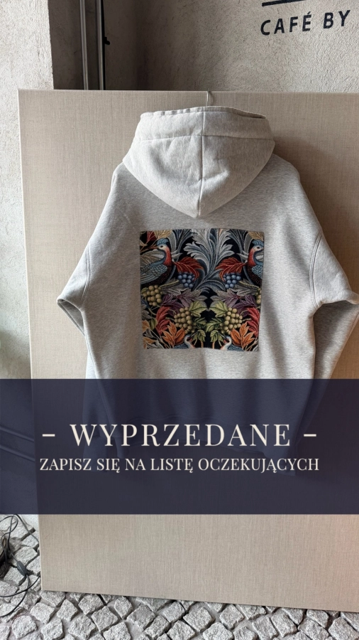 BLUZA MOJEGO CHŁOPAKA - UNIKAT SZARY MELANŻ