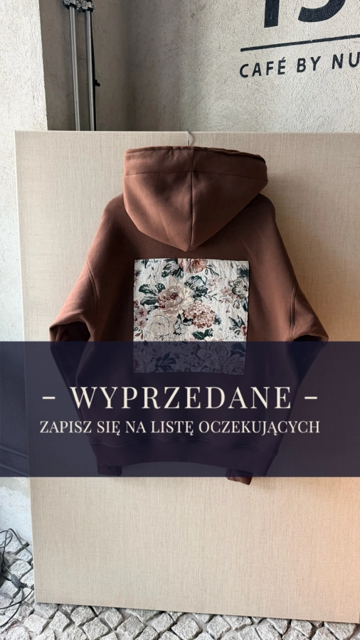 BLUZA MOJEGO CHŁOPAKA - UNIKAT BRĄZ