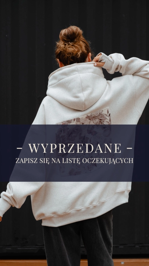 nowa forma. BLUZA BOYFRIEND - UNIKAT / LATTE MELANGE