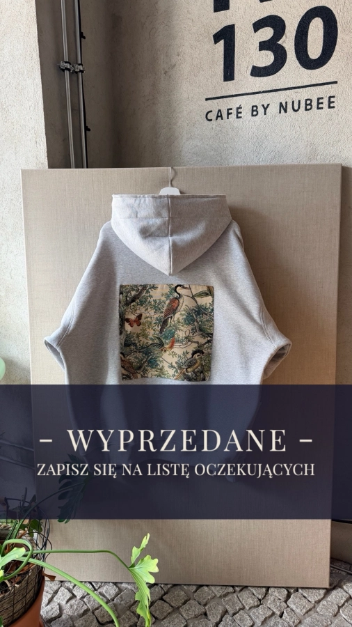 nowa forma. BLUZA BOYFRIEND - UNIKAT / SZARY MELANŻ