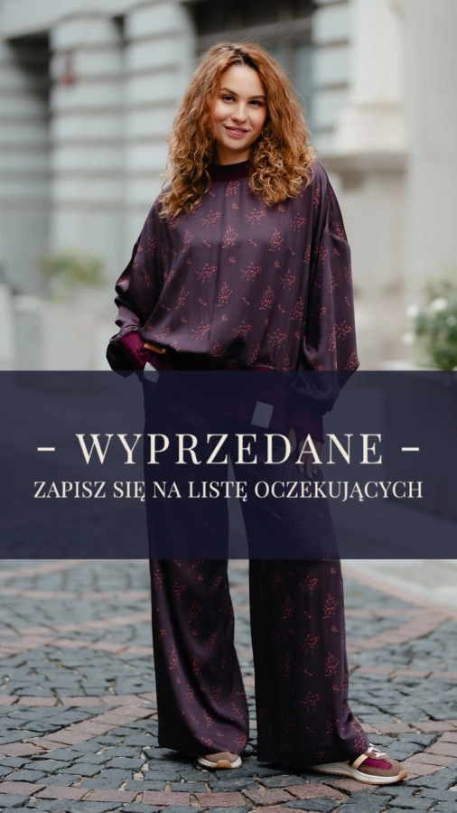 JESIENNY GARNITUR KOSZULA + SPODNIE 