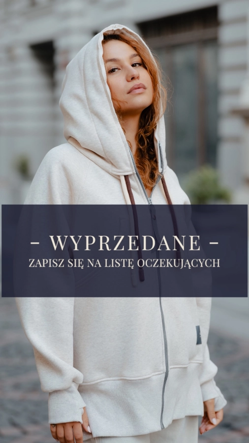 BLUZA KANG00 EXTEND - LATTE MELANGE