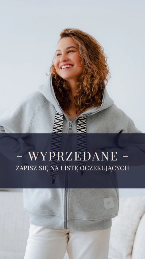 BLUZA KANG00 DŁUGA (62) SZARY MELANŻ