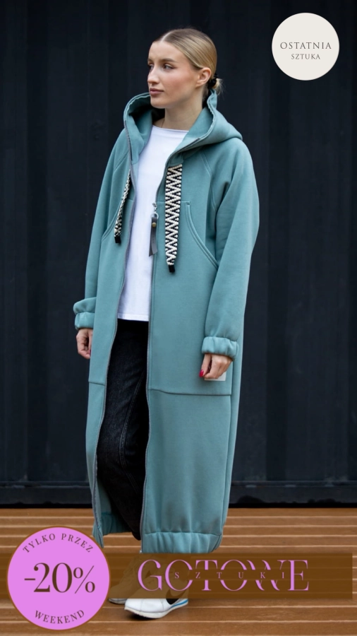 BLUZA MAXI/PŁASZCZ KANG00 - CITADEL