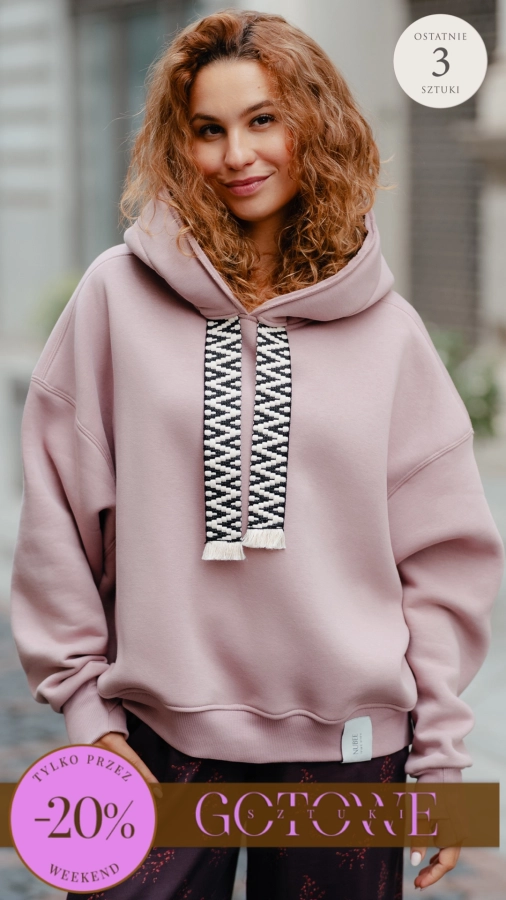 BLUZA LOVE Z KAPTUREM SPINX