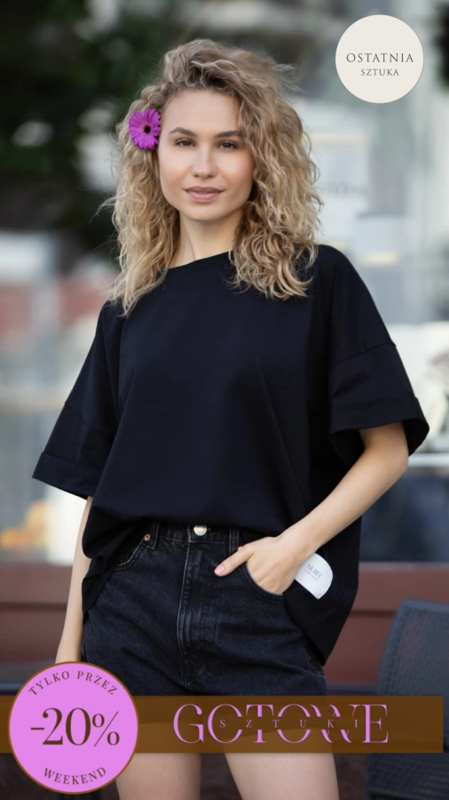 T-SHIRT "PI" / BLACK